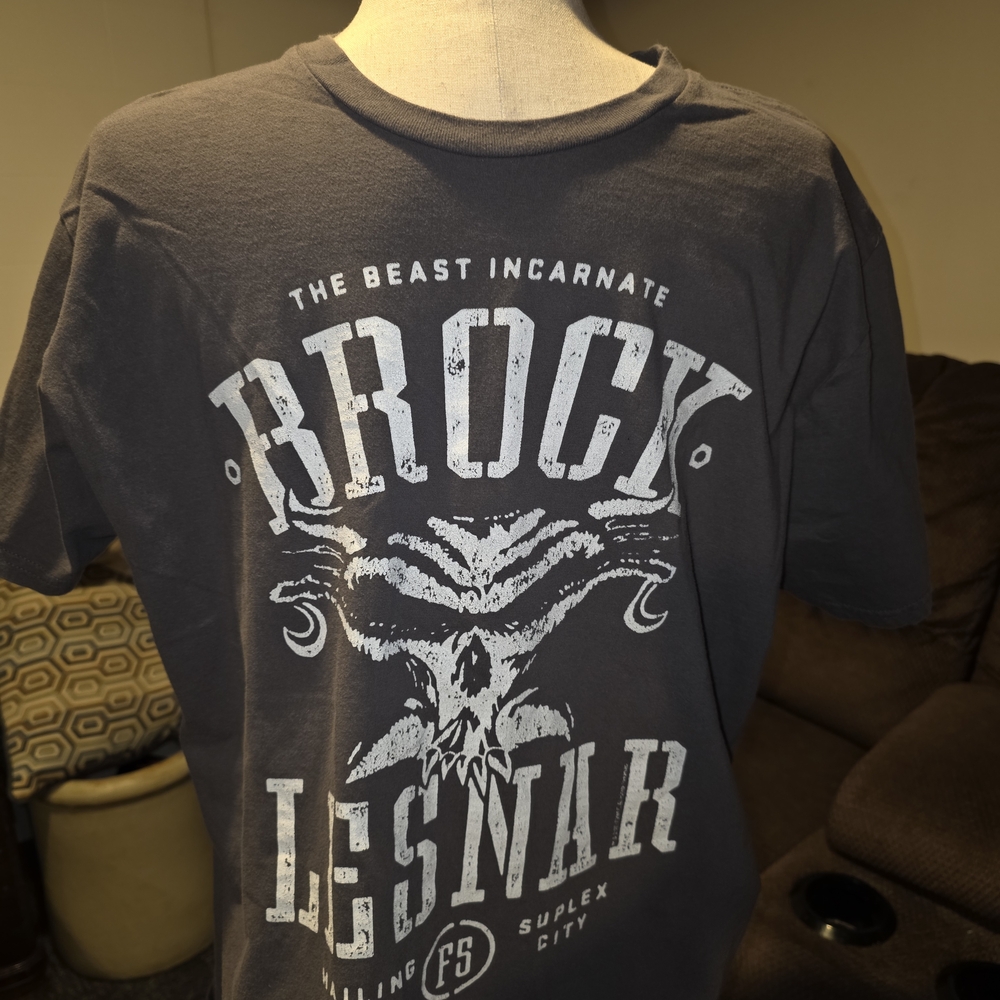 Brock Lesnar Charcoal Graphic Tee - Picture 2 of 3